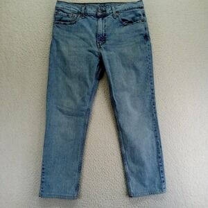 Levi Strauss Co 511 Mens W33 L27 (Hemmed) Slim Fit Light Wash‎ Denim Jeans